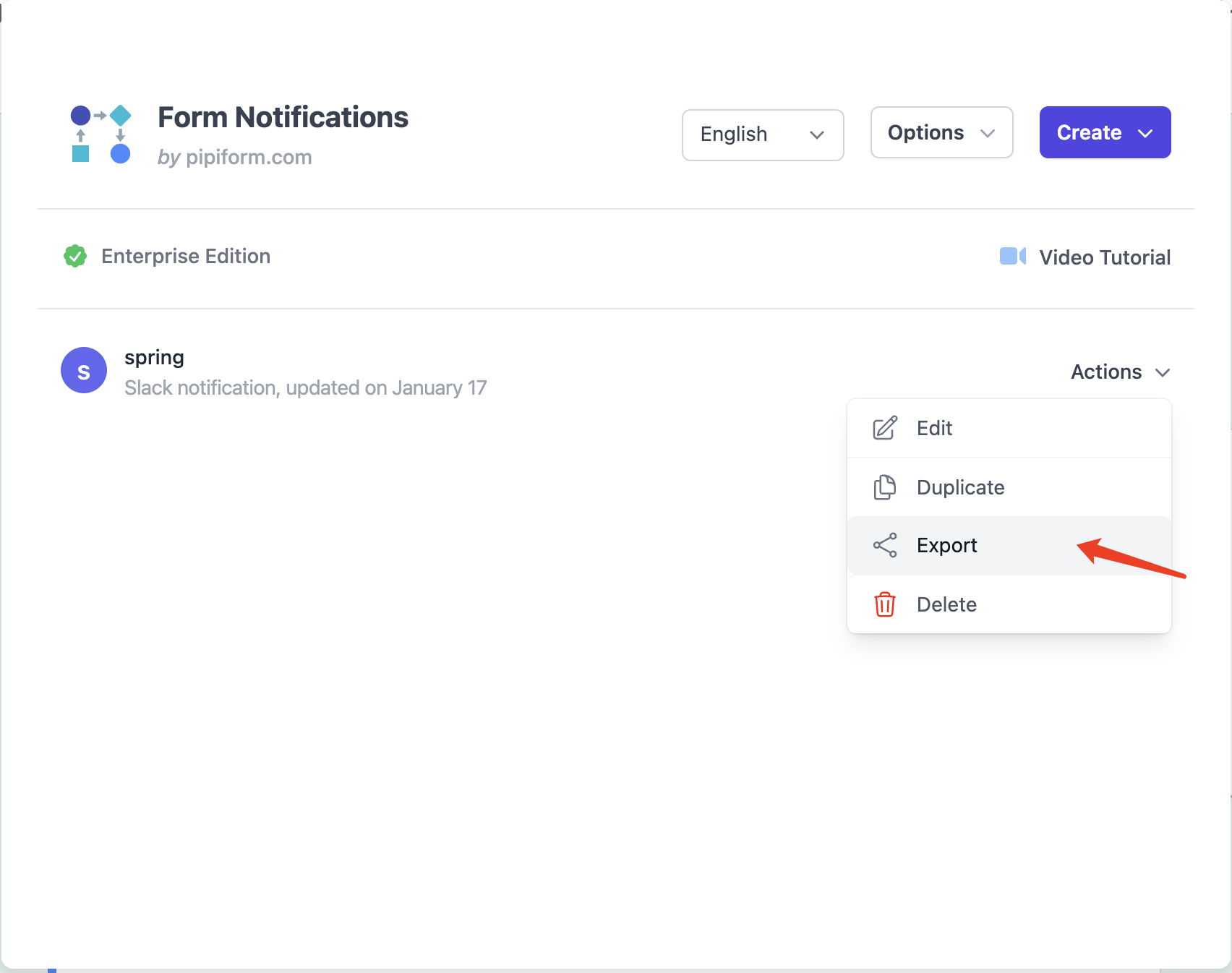 Exporter les Règles Google Form