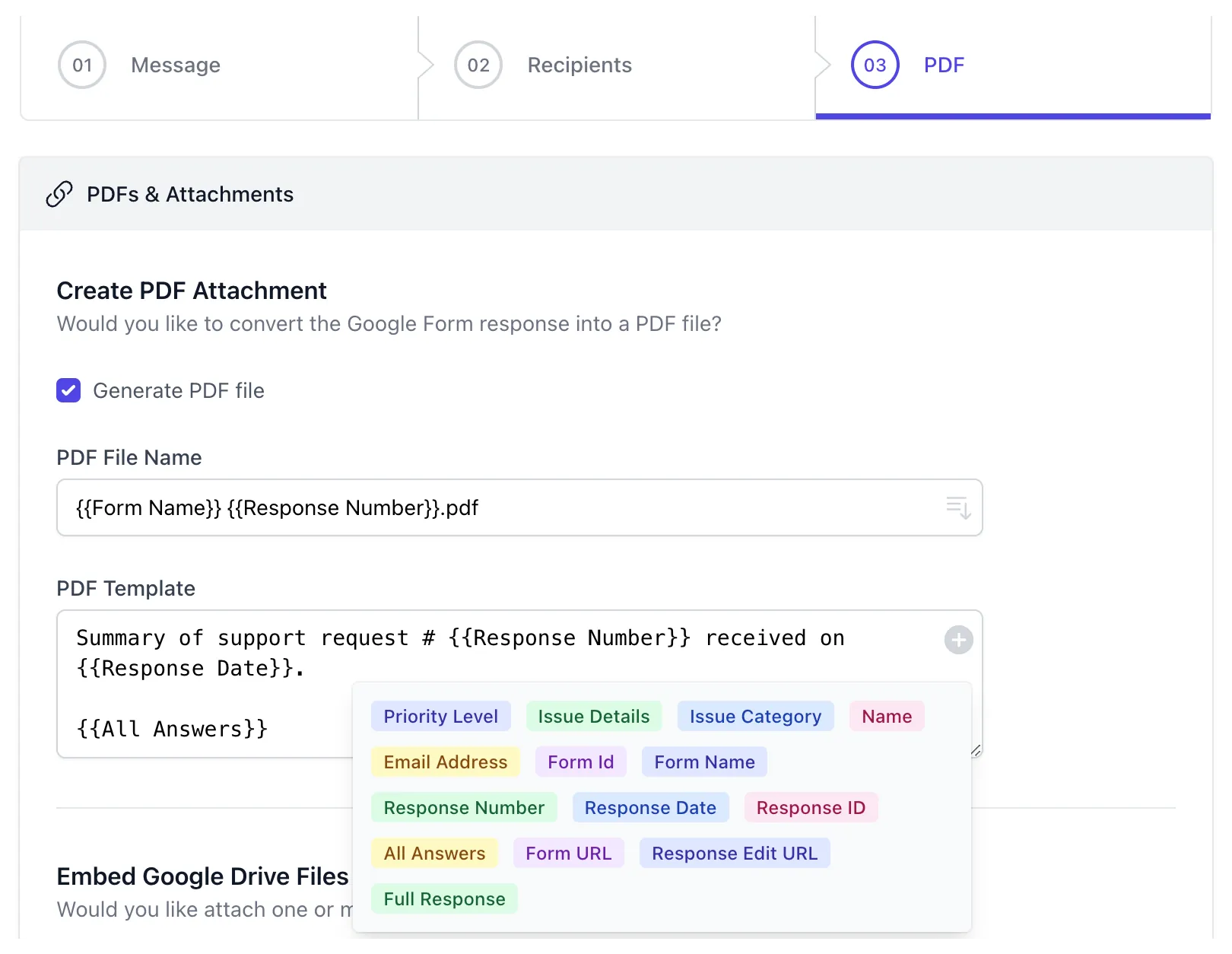 come creare l'add-on Notifiche per Google Forms