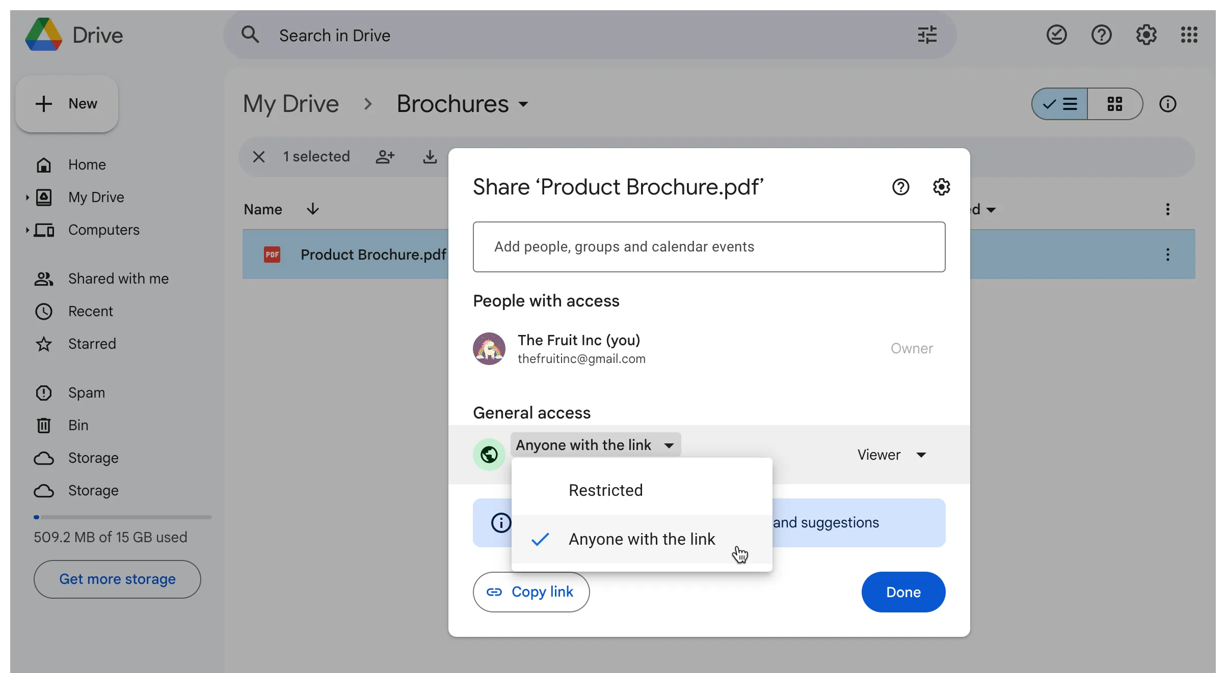 Come Incorporare File di Google Drive nelle Notifiche dei Moduli