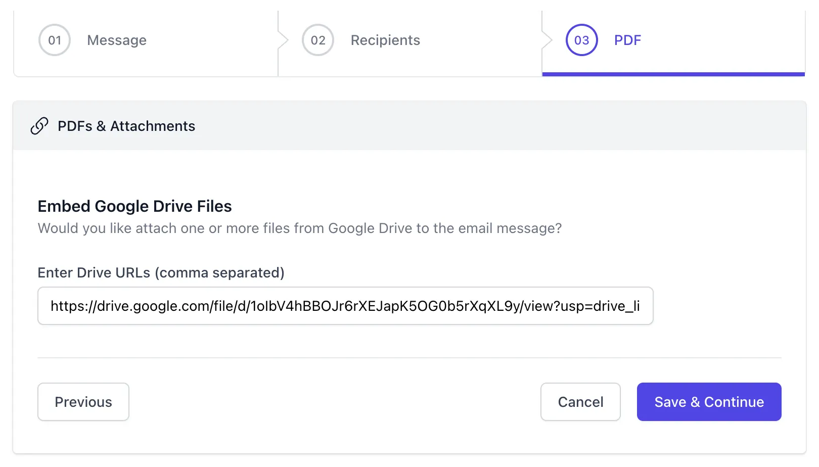 Come Incorporare File di Google Drive nelle Notifiche dei Moduli