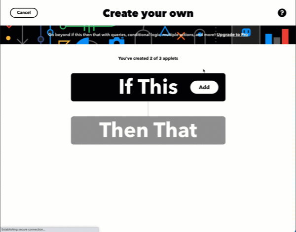 Conectar Google Forms a IFTTT