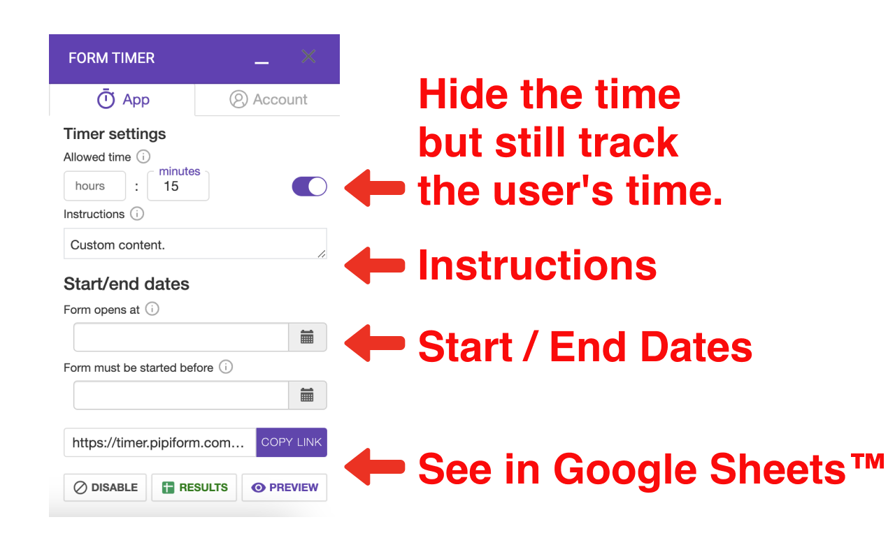 google forms