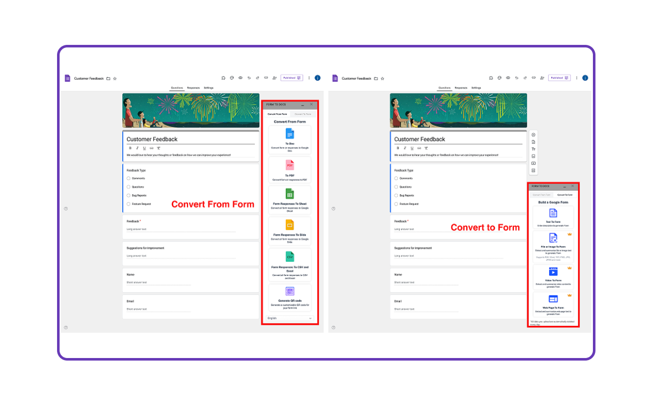 google forms
