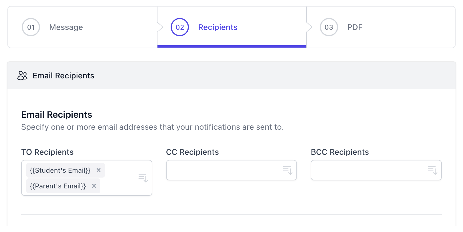 Emails Multiples aux Répondants